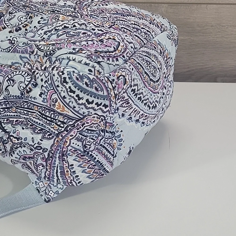 Vera Bradley Soft Sky Paisley Small Backpack NWT $85